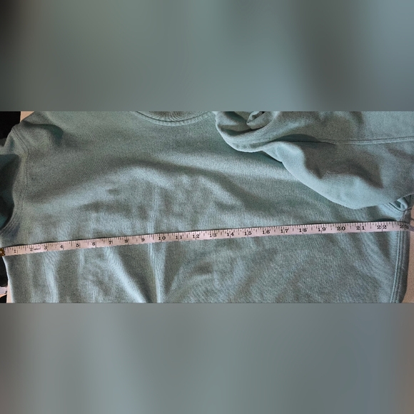 Lululemon Perfectly Oversized Crew in Tidewater Teal Cotton/terry - Picture 8 of 8